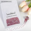 image:imagebeadsland 1440pcs Flat Back Crystal Rhinestones Round Gems for Nail Art and Craft Glue Fix CrystalAB SS10 2729mmHyacinth Ab