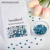 image:imagebeadsland 1440pcs Flat Back Crystal Rhinestones Round Gems for Nail Art and Craft Glue Fix CrystalAB SS10 2729mmIndicolite