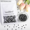 image:imagebeadsland 1440pcs Flat Back Crystal Rhinestones Round Gems for Nail Art and Craft Glue Fix CrystalAB SS10 2729mmJet Hematite