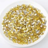 image:imagebeadsland 1440pcs Flat Back Crystal Rhinestones Round Gems for Nail Art and Craft Glue Fix CrystalAB SS10 2729mmLemon Yellow
