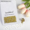 image:imagebeadsland 1440pcs Flat Back Crystal Rhinestones Round Gems for Nail Art and Craft Glue Fix CrystalAB SS10 2729mmLemon Yellow