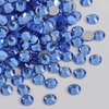 image:imagebeadsland 1440pcs Flat Back Crystal Rhinestones Round Gems for Nail Art and Craft Glue Fix CrystalAB SS10 2729mmLight Blue