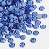 image:imagebeadsland 1440pcs Flat Back Crystal Rhinestones Round Gems for Nail Art and Craft Glue Fix CrystalAB SS10 2729mmLight Blue