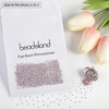 image:imagebeadsland 1440pcs Flat Back Crystal Rhinestones Round Gems for Nail Art and Craft Glue Fix CrystalAB SS10 2729mmLight Pink