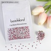 image:imagebeadsland 1440pcs Flat Back Crystal Rhinestones Round Gems for Nail Art and Craft Glue Fix CrystalAB SS10 2729mmLight Pink