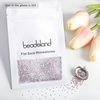 image:imagebeadsland 1440pcs Flat Back Crystal Rhinestones Round Gems for Nail Art and Craft Glue Fix CrystalAB SS10 2729mmLight Pink Ab