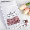 image:imagebeadsland 1440pcs Flat Back Crystal Rhinestones Round Gems for Nail Art and Craft Glue Fix CrystalAB SS10 2729mmLight Siam