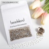 image:imagebeadsland 1440pcs Flat Back Crystal Rhinestones Round Gems for Nail Art and Craft Glue Fix CrystalAB SS10 2729mmLt Colorado Topaz