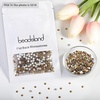 image:imagebeadsland 1440pcs Flat Back Crystal Rhinestones Round Gems for Nail Art and Craft Glue Fix CrystalAB SS10 2729mmLt Colorado Topaz