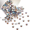 image:imagebeadsland 1440pcs Flat Back Crystal Rhinestones Round Gems for Nail Art and Craft Glue Fix CrystalAB SS10 2729mmLtcolorado Topaz Ab