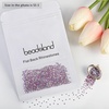 image:imagebeadsland 1440pcs Flat Back Crystal Rhinestones Round Gems for Nail Art and Craft Glue Fix CrystalAB SS10 2729mmLtsiam Ab