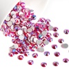 image:imagebeadsland 1440pcs Flat Back Crystal Rhinestones Round Gems for Nail Art and Craft Glue Fix CrystalAB SS10 2729mmLtsiam Ab