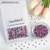 image:imagebeadsland 1440pcs Flat Back Crystal Rhinestones Round Gems for Nail Art and Craft Glue Fix CrystalAB SS10 2729mmLtsiam Ab