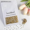 image:imagebeadsland 1440pcs Flat Back Crystal Rhinestones Round Gems for Nail Art and Craft Glue Fix CrystalAB SS10 2729mmMetalSunlight