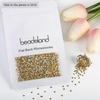 image:imagebeadsland 1440pcs Flat Back Crystal Rhinestones Round Gems for Nail Art and Craft Glue Fix CrystalAB SS10 2729mmMetalSunlight