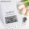 image:imagebeadsland 1440pcs Flat Back Crystal Rhinestones Round Gems for Nail Art and Craft Glue Fix CrystalAB SS10 2729mmMontana