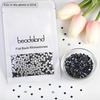 image:imagebeadsland 1440pcs Flat Back Crystal Rhinestones Round Gems for Nail Art and Craft Glue Fix CrystalAB SS10 2729mmMontana