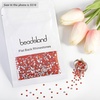 image:imagebeadsland 1440pcs Flat Back Crystal Rhinestones Round Gems for Nail Art and Craft Glue Fix CrystalAB SS10 2729mmOrange
