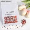 image:imagebeadsland 1440pcs Flat Back Crystal Rhinestones Round Gems for Nail Art and Craft Glue Fix CrystalAB SS10 2729mmOrange