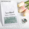 image:imagebeadsland 1440pcs Flat Back Crystal Rhinestones Round Gems for Nail Art and Craft Glue Fix CrystalAB SS10 2729mmPeridot Ab
