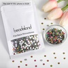 image:imagebeadsland 1440pcs Flat Back Crystal Rhinestones Round Gems for Nail Art and Craft Glue Fix CrystalAB SS10 2729mmRainbow