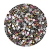 image:imagebeadsland 1440pcs Flat Back Crystal Rhinestones Round Gems for Nail Art and Craft Glue Fix CrystalAB SS10 2729mmRainbow