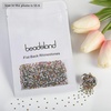 image:imagebeadsland 1440pcs Flat Back Crystal Rhinestones Round Gems for Nail Art and Craft Glue Fix CrystalAB SS10 2729mmRainbow