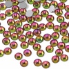 image:imagebeadsland 1440pcs Flat Back Crystal Rhinestones Round Gems for Nail Art and Craft Glue Fix CrystalAB SS10 2729mmRainbow