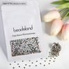 image:imagebeadsland 1440pcs Flat Back Crystal Rhinestones Round Gems for Nail Art and Craft Glue Fix CrystalAB SS10 2729mmRainbow
