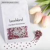 image:imagebeadsland 1440pcs Flat Back Crystal Rhinestones Round Gems for Nail Art and Craft Glue Fix CrystalAB SS10 2729mmRose
