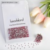 image:imagebeadsland 1440pcs Flat Back Crystal Rhinestones Round Gems for Nail Art and Craft Glue Fix CrystalAB SS10 2729mmRose