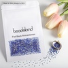 image:imagebeadsland 1440pcs Flat Back Crystal Rhinestones Round Gems for Nail Art and Craft Glue Fix CrystalAB SS10 2729mmSapphire
