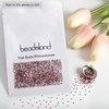 image:imagebeadsland 1440pcs Flat Back Crystal Rhinestones Round Gems for Nail Art and Craft Glue Fix CrystalAB SS10 2729mmSiam