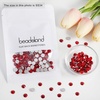 image:imagebeadsland 1440pcs Flat Back Crystal Rhinestones Round Gems for Nail Art and Craft Glue Fix CrystalAB SS10 2729mmSiam