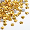 image:imagebeadsland 1440pcs Flat Back Crystal Rhinestones Round Gems for Nail Art and Craft Glue Fix CrystalAB SS10 2729mmTopaz