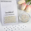 image:imagebeadsland 1440pcs Flat Back Crystal Rhinestones Round Gems for Nail Art and Craft Glue Fix CrystalAB SS10 2729mmTransparent Ab
