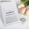 image:imagebeadsland 1440pcs Flat Back Crystal Rhinestones Round Gems for Nail Art and Craft Glue Fix CrystalAB SS10 2729mmTransparent Ab