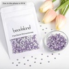 image:imagebeadsland 1440pcs Flat Back Crystal Rhinestones Round Gems for Nail Art and Craft Glue Fix CrystalAB SS10 2729mmViolet