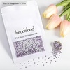 image:imagebeadsland 1440pcs Flat Back Crystal Rhinestones Round Gems for Nail Art and Craft Glue Fix CrystalAB SS10 2729mmViolet