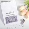 image:imagebeadsland 1440pcs Flat Back Crystal Rhinestones Round Gems for Nail Art and Craft Glue Fix CrystalAB SS10 2729mmViolet