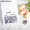 image:imagebeadsland 1440pcs Flat Back Crystal Rhinestones Round Gems for Nail Art and Craft Glue Fix CrystalAB SS10 2729mmViolet