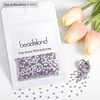 image:imagebeadsland 1440pcs Flat Back Crystal Rhinestones Round Gems for Nail Art and Craft Glue Fix CrystalAB SS10 2729mmViolet