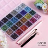 image:imageBEADSLAND Hotfix Rhinestones Mixed 24 ColorsSS1014400pcsSS1014400pcs
