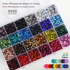 image:imageBEADSLAND Hotfix Rhinestones Mixed 24 ColorsSS1014400pcsSS203456pcs