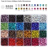 image:imageBEADSLAND Hotfix Rhinestones Mixed 24 ColorsSS1014400pcsSS203456pcs
