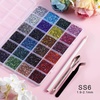 image:imageBEADSLAND Hotfix Rhinestones Mixed 24 ColorsSS1014400pcsSS617280pcs