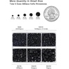 image:imageHotfix Rhinestones Siam 3960pcs Mixed 5 Sizes SS6SS30Black