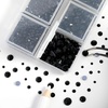 image:imageHotfix Rhinestones Siam 3960pcs Mixed 5 Sizes SS6SS30Black