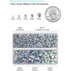 image:imageHotfix Rhinestones Siam 3960pcs Mixed 5 Sizes SS6SS30Crystal AB