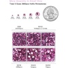 image:imageHotfix Rhinestones Siam 3960pcs Mixed 5 Sizes SS6SS30Dark Pink